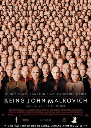 Beste Gute Filme: Filmplakat Being John Malkovich