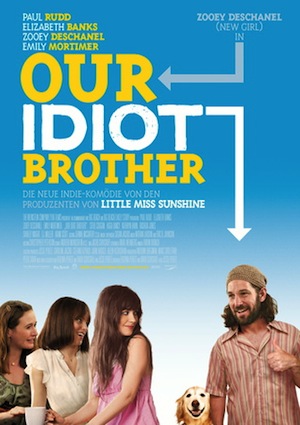Beste Gute Filme: Filmplakat Our Idiot Brother