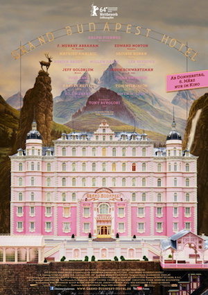 Beste Gute Filme: Filmplakat Grand Budapest Hotel