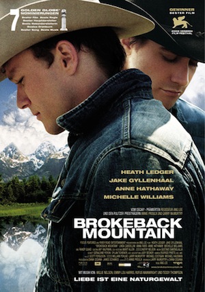 Beste Gute Filme: Filmplakat Brokeback Mountain
