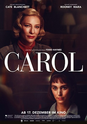 Beste Gute Filme: Filmplakat Carol