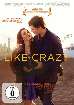 Beste Gute Filme: Filmplakat Like Crazy