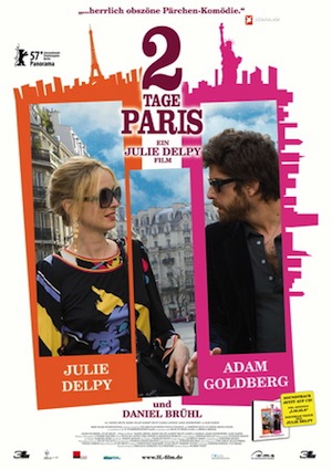 Filmplakat Zwei Tage Paris