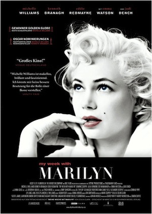 Beste Gute Filme: Filmplakat My Week with Marilyn